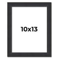 thumbnail image 1 of 10x13 Frame Black Real Wood Picture Frame Width 1.25 Inches | Interior Frame Depth 0.5 Inches |, 1 of 8