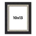 thumbnail image 1 of 10x13 Frame Black Real Wood Picture Frame Width 2.25 Inches | Interior Frame Depth 0.5 Inches |, 1 of 8