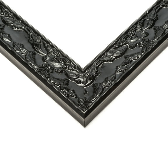 10x13 Frame Black Solid Wood Picture Frame Width 1.75 Inches | Interior Frame Depth 0.375 Inches |
