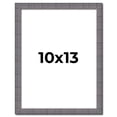 thumbnail image 1 of 10x13 Frame Blue Kingsley Pewter Solid Wood Picture Frame Width 0.75 Inches |Interior Depth 0.5, 1 of 8