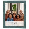 thumbnail image 1 of 10x13 Frame Blue Rustic Barnwood Solid Wood Picture Frame Width 1.25 Inches | Interior Depth 0.5, 1 of 8
