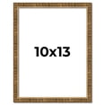 thumbnail image 1 of 10x13 Frame Gold Kingsley Distressed Solid Wood Picture Frame Width 0.75 Inches | Interior Frame, 1 of 8
