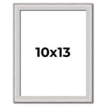 thumbnail image 1 of 10x13 Frame Silver Inner Slope Bevel Picture Frame | 1 Inch Moulding Width | 0.75 Inch Rabbet Depth, 1 of 8