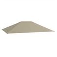 thumbnail image 1 of 10x13 Gazebo Canopy Replacement Top - Outdoor Gazebo Cover, UV30+ Protection, Vented Roof - (Top Cover Only) for 84C-116 Series, 1 of 9