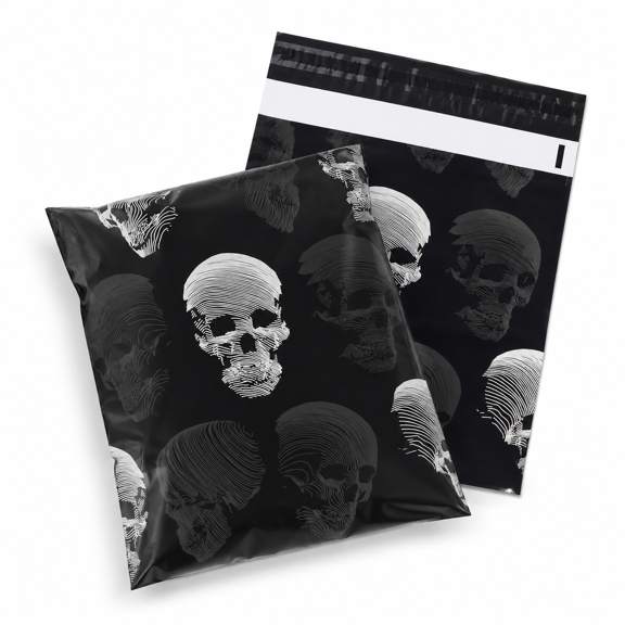 10x13 Inch Poly Mailers Printed 100 Pack Ssealing