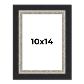 40x25 Frame Black Real Wood Picture Frame Width 0.75 inches | Interior ...