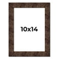 thumbnail image 1 of 10x14 Frame Brown Burl Real Wood Picture Frame Width 1.625 Inches | Interior Frame Depth 0.5 Inches, 1 of 8