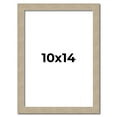 thumbnail image 1 of 10x14 Frame Grey Solid Wood Picture Frame Width 1 Inches | Interior Frame Depth 0.5 Inches |, 1 of 8