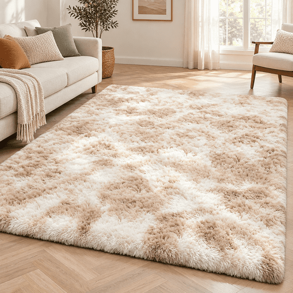 Check Rug Big 10x14 Large Area Rugs For Living Room Bedroom Big Shag Rug Dorm Soft ...