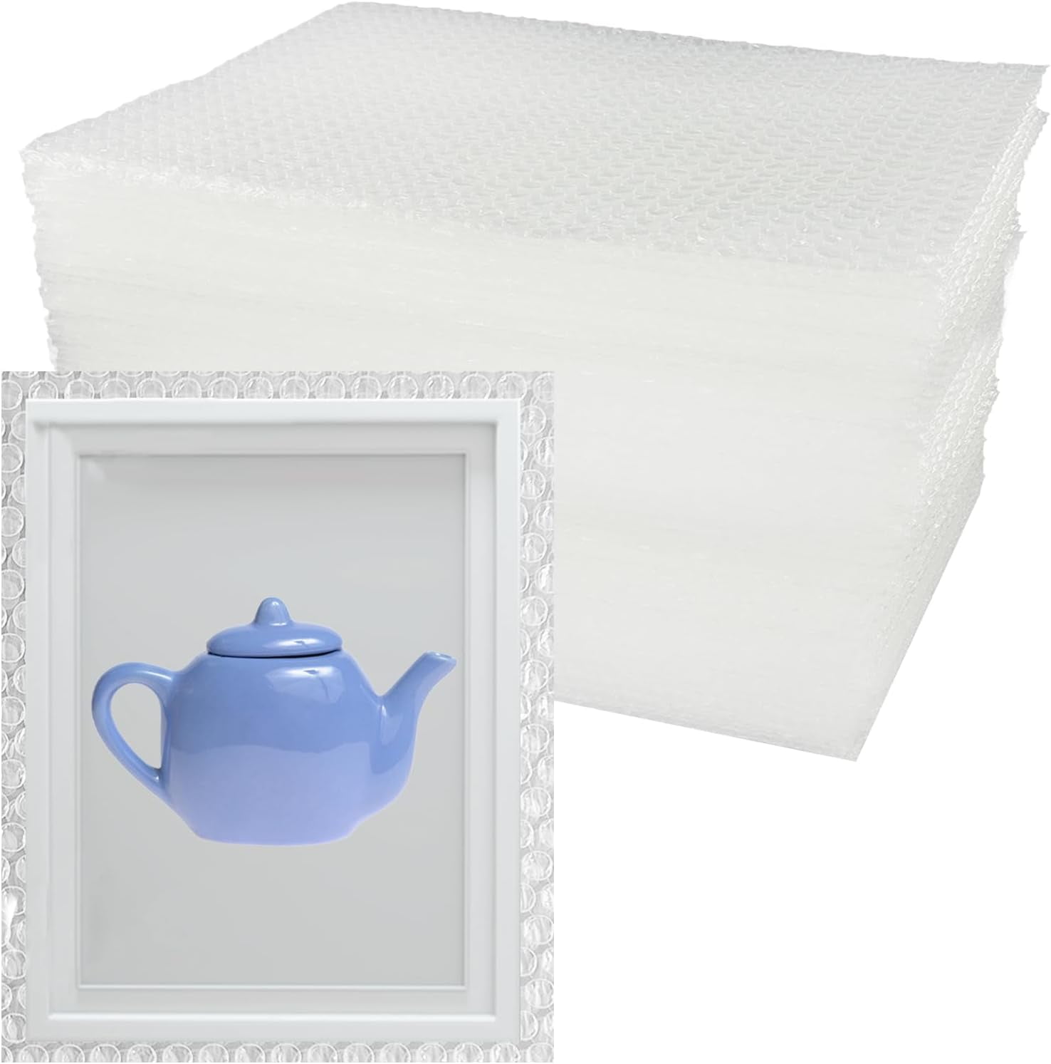 10 x 14 Inch Bubble Pouches Wrap 50Pcs Out Bags Double Walled Wrap Protective Cushioning Pouch for Packing Moving Shipping and Storage