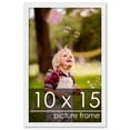 thumbnail image 1 of 10x15 Frame White Complete Wood Picture Frame with UV Acrylic, Foam Board Backing, & Hardware, 1 of 9