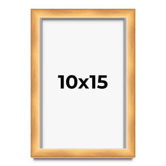 10x15 Shadow Box Bronze Cross-Brushed Display Frame | 1.625 Inches Deep Solid Wood | UV Resistant