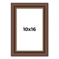thumbnail image 1 of 10x16 Copper and Brown Real Wood Picture Frame Width 2 inches | Interior Frame Depth 0.5 inches |, 1 of 8