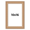 thumbnail image 1 of 10x16 Frame Charleston Honey Brown Solid Wood Picture Frame Width 1.75 Inches | Interior Depth 0.5, 1 of 8