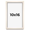 thumbnail image 1 of 10x16 Frame White Wash Solid Wood Picture Frame | 0.75 Inch Moulding Width | Includes UV Acrylic, 1 of 8