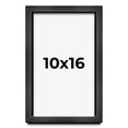 thumbnail image 1 of 10x16 Shadow Box Frame Grey Charcoal Black | 0.875 Inches Deep | Solid Wood Shadowbox Display Frame, 1 of 8