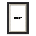 thumbnail image 1 of 10x17 Frame Black Real Wood Picture Frame Width 2.25 Inches | Interior Frame Depth 0.5 Inches |, 1 of 8
