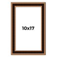 thumbnail image 1 of 10x17 Frame Gold Brown Plein Air Vintage Solid Wood Picture Frame | 1.75 Inches Moulding Width |, 1 of 8