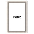 thumbnail image 1 of 10x17 Frame Grey Real Wood Picture Frame Width 1.25 inches | Interior Frame Depth 0.5 inches | Hans, 1 of 8