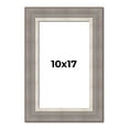 thumbnail image 1 of 10x17 Frame Grey Real Wood Picture Frame Width 2.75 Inches | Interior Frame Depth 0.5 Inches |, 1 of 8