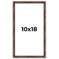 thumbnail image 1 of 10x18 Frame Brown Bamboo with Dark Coffee/Walnut Finish | Solid Wood Picture Frame Width 0.75, 1 of 8