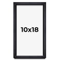 thumbnail image 1 of 10x18 Shadow Box Frame Black | 1 Inches Deep Real Wood Farmhouse Shadowbox Display Frame | UV, 1 of 6