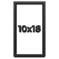 thumbnail image 1 of 10x18 Shadow Box Frame Black | 1 inches Deep Real Wood Contemporary Shadowbox Display Frame | UV, 1 of 8
