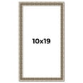 thumbnail image 1 of 10x19 Frame Silver Versailles Ornate Solid Wood Picture Frame | 1 Inch Moulding Width | Interior, 1 of 8