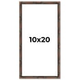 thumbnail image 1 of 10x20 Frame Brown Bamboo with Dark Coffee/Walnut Finish | Solid Wood Picture Frame Width 0.75, 1 of 8