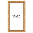 thumbnail image 1 of 10x20 Frame Gold Real Wood Picture Frame Width 1.5 inches | Interior Frame Depth 0.5 inches |, 1 of 8