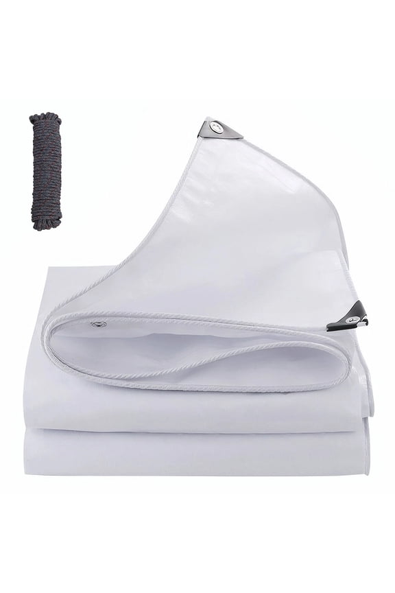 10x20FT Tarp, Eurhowing 12 Mil Tarps Heavy Duty Waterproof Poly Tarp Cover, UV & Tear Resistant Tarpaulin for Truck Construction Farm