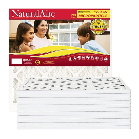 10x20x1 NaturalAire Microparticle MERV 10 Filters 85156.011020 (12 pack)