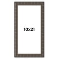 thumbnail image 1 of 10x21 Frame Black Bamboo Solid Wood Picture Frame Width 1.5 Inches | Interior Frame Depth 0.5, 1 of 8