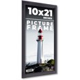 thumbnail image 1 of 10x21 Frame Black Passaggi Solid Wood Picture Frame Width 1.5 Inches | Interior Depth 0.5 Inches |, 1 of 8