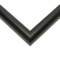 10x21 Frame Black Real Wood Picture Frame Width 1.25 inches | Interior Frame Depth 0.5 inches |
