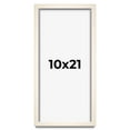thumbnail image 1 of 10x21 Frame White Wheat Solid Wood Picture Frame | Moulding Width 0.75 Inches | Interior Depth 0.5, 1 of 8