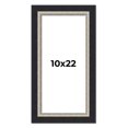 thumbnail image 1 of 10x22 Frame Black Real Wood Picture Frame Width 2.25 Inches | Interior Frame Depth 0.5 Inches |, 1 of 8