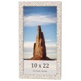 thumbnail image 1 of 10x22 Frame White Real Wood Picture Frame Width 1.5 inches | Interior Frame Depth 0.5 inches |, 1 of 8