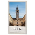 thumbnail image 1 of 10x22 Frame White Wheat Solid Wood Picture Frame | Moulding Width 0.75 Inches | Interior Depth 0.5, 1 of 8