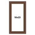 thumbnail image 1 of 10x23 Copper and Brown Real Wood Picture Frame Width 2 inches | Interior Frame Depth 0.5 inches |, 1 of 8