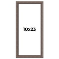 thumbnail image 1 of 10x23 Frame Silver Real Wood Picture Frame Width 1.25 Inches | Interior Frame Depth 0.5 Inches |, 1 of 8
