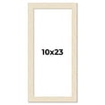 thumbnail image 1 of 10x23 Frame White Real Wood Picture Frame Width 1.5 inches | Interior Frame Depth 0.5 inches | Barn, 1 of 8