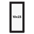 thumbnail image 1 of 10x23 Shadow Box Black Solid Wood Display Picture Frame | 1 Inch Rabbet Depth | | 1.375 Inch, 1 of 4