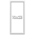 thumbnail image 1 of 10x23 Shadow Box Frame White | 2 Inches Deep Real Wood Contemporary Shadowbox Display Frame | UV, 1 of 8