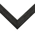 thumbnail image 1 of 10x24 Black Rustic Thin Barnwood Picture Frame - UV Acrylic, Foam Board Backing, Hanging Hardware, 1 of 8