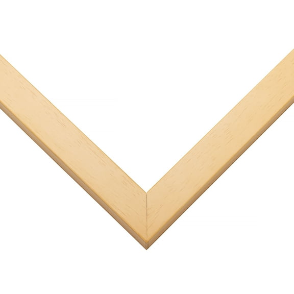 10x24 Classic Modern Yellow Picture Frame - UV Acrylic, Foam Board Backing, Hanging Hardware