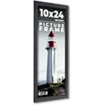 thumbnail image 1 of 10x24 Frame Black Passaggi Solid Wood Picture Frame Width 1.5 Inches | Interior Depth 0.5 Inches |, 1 of 8
