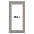 thumbnail image 1 of 10x24 Frame Grey Real Wood Picture Frame Width 2.75 Inches | Interior Frame Depth 0.5 Inches |, 1 of 8