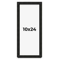 thumbnail image 1 of 10x24 Shadow Box Black Rustic Barnwood Display Frame  | 1.125 Inch Deep | 0.875 Inch Moulding Width, 1 of 4