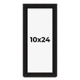 thumbnail image 1 of 10x24 Shadow Box Black Solid Wood Display Picture Frame | 1 Inch Rabbet Depth | | 1.375 Inch, 1 of 4